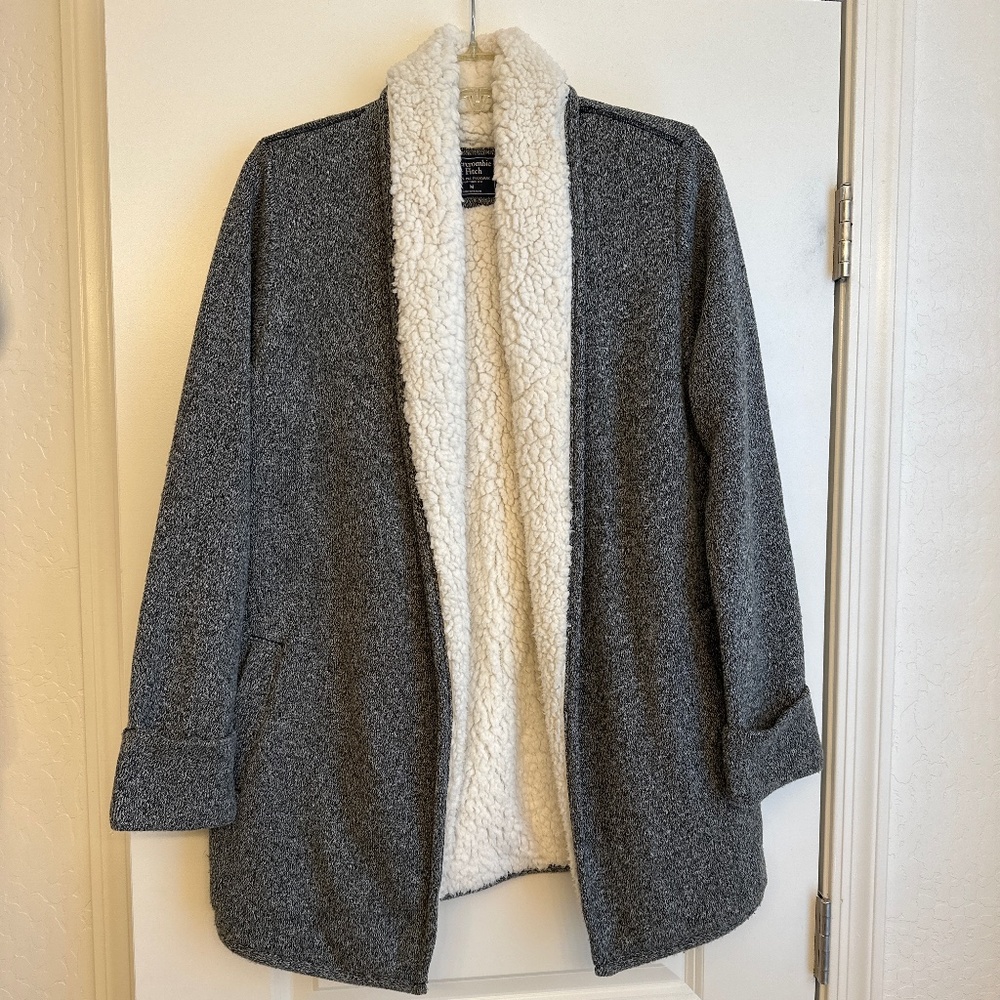 Abercrombie Sherpa Cardigan